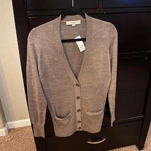 Taupe cardigan